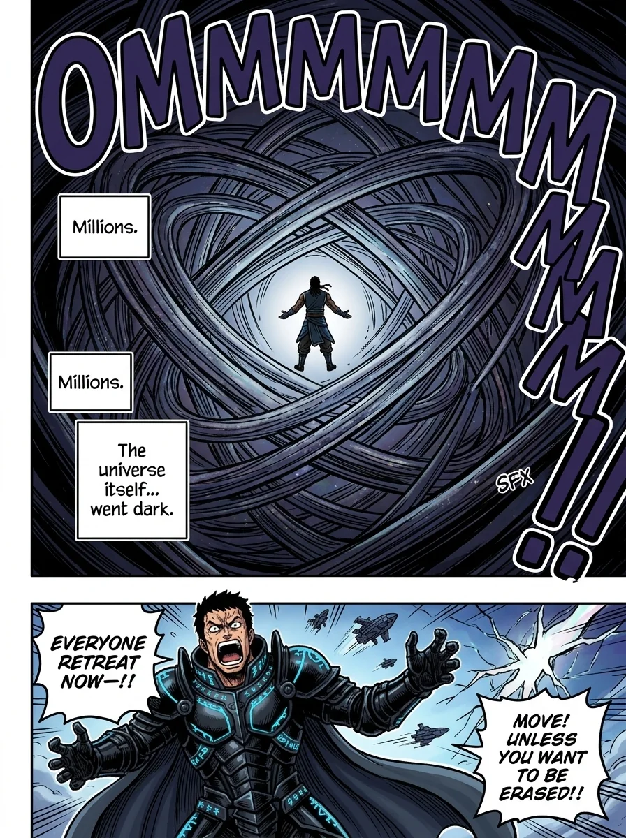 The City Beneath the Red Sky Chapter 4 Page 28 - AI Generated Manga