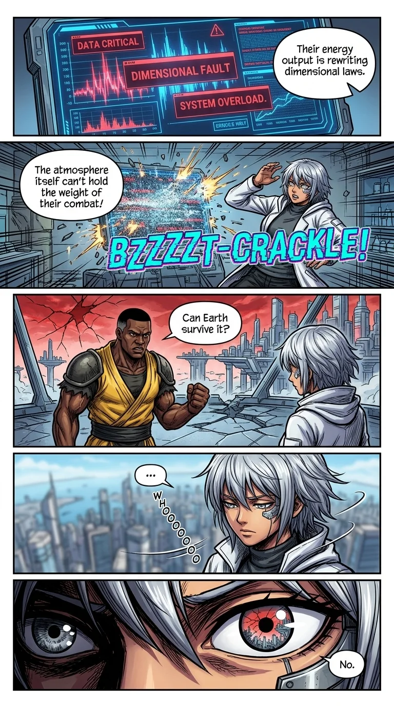 The City Beneath the Red Sky Chapter 4 Page 5 - AI Generated Manga