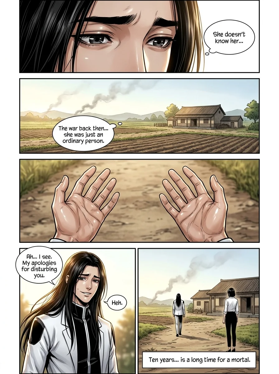 The system gave me immortality, and I survived everyone Chapter 1 Page 10 - AI Generated Manga