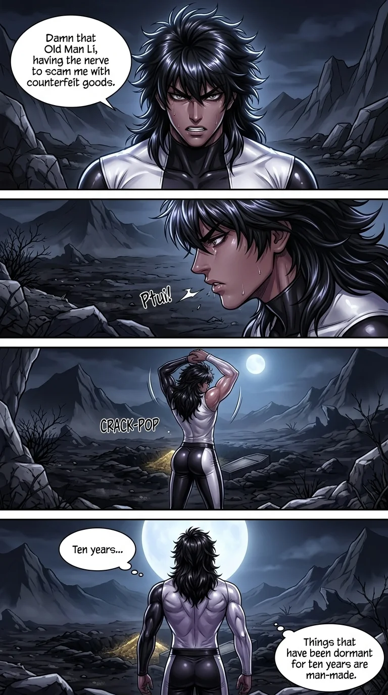 The system gave me immortality, and I survived everyone Chapter 1 Page 2 - AI Generated Manga