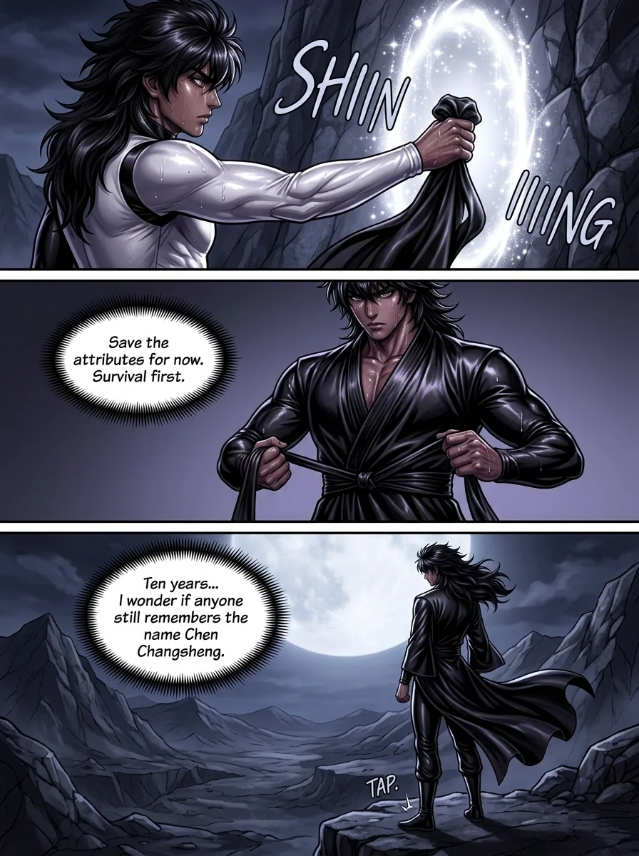 The system gave me immortality, and I survived everyone Chapter 1 Page 5 - AI Generated Manga