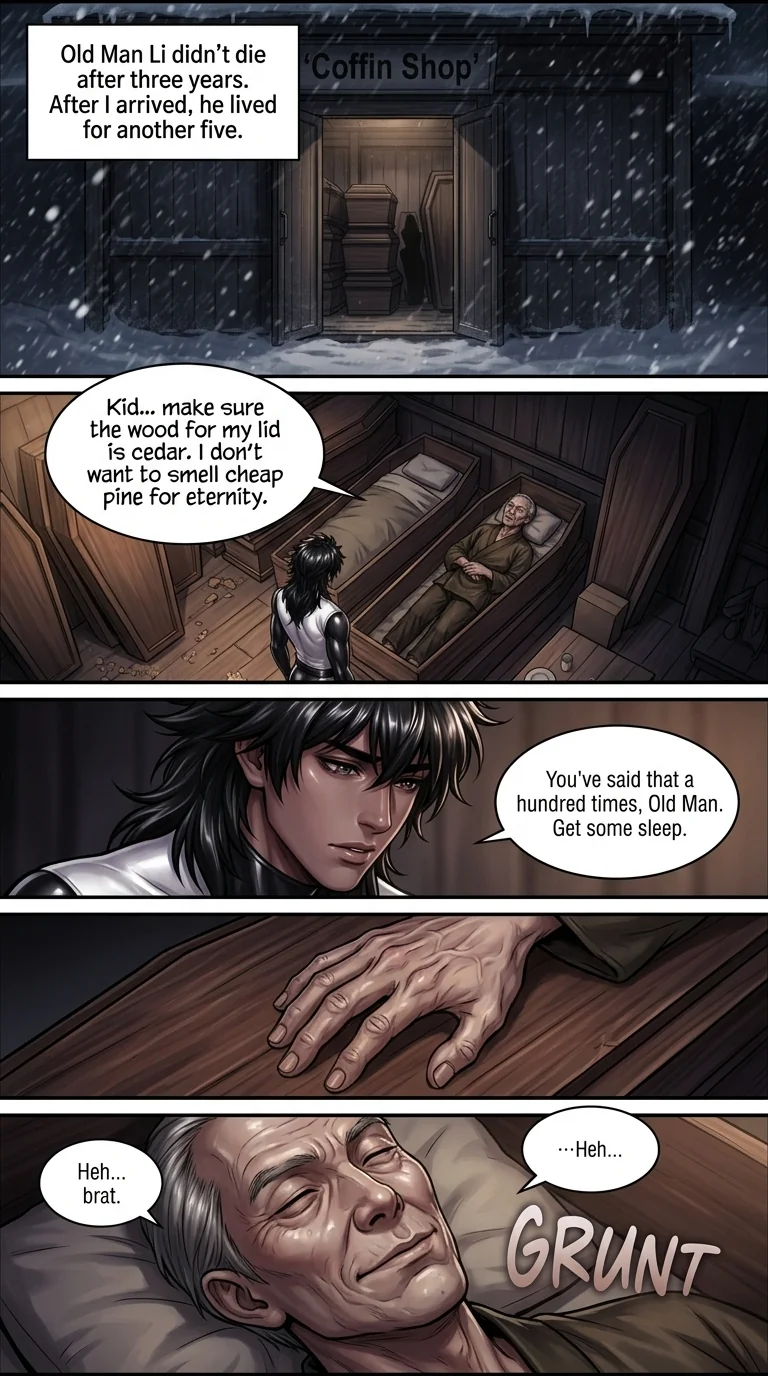 The system gave me immortality, and I survived everyone Chapter 2 Page 10 - AI Generated Manga