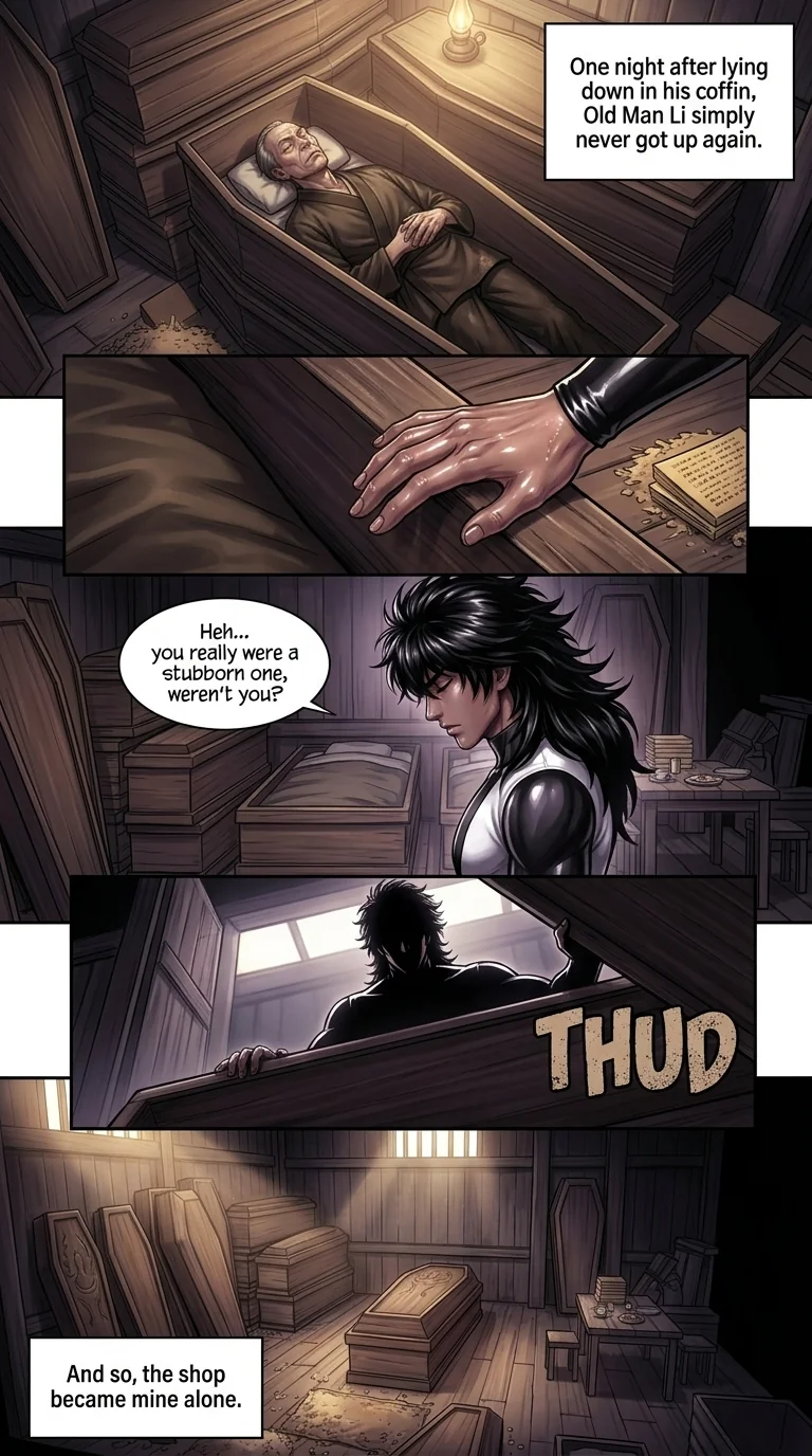 The system gave me immortality, and I survived everyone Chapter 2 Page 12 - AI Generated Manga