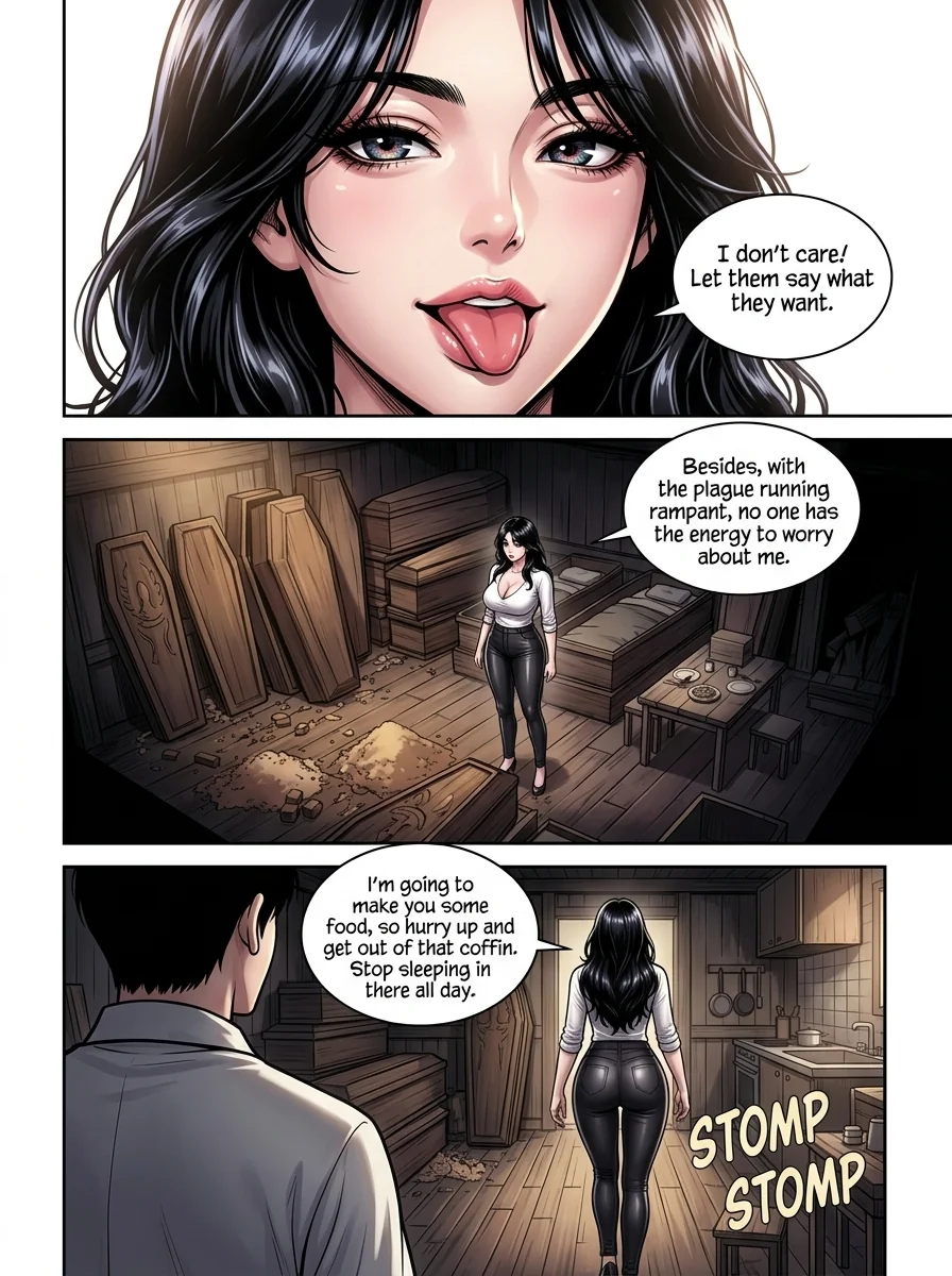The system gave me immortality, and I survived everyone Chapter 2 Page 14 - AI Generated Manga