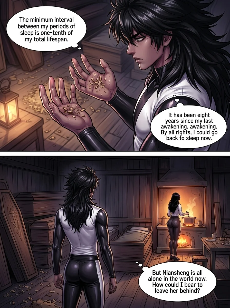 The system gave me immortality, and I survived everyone Chapter 2 Page 17 - AI Generated Manga