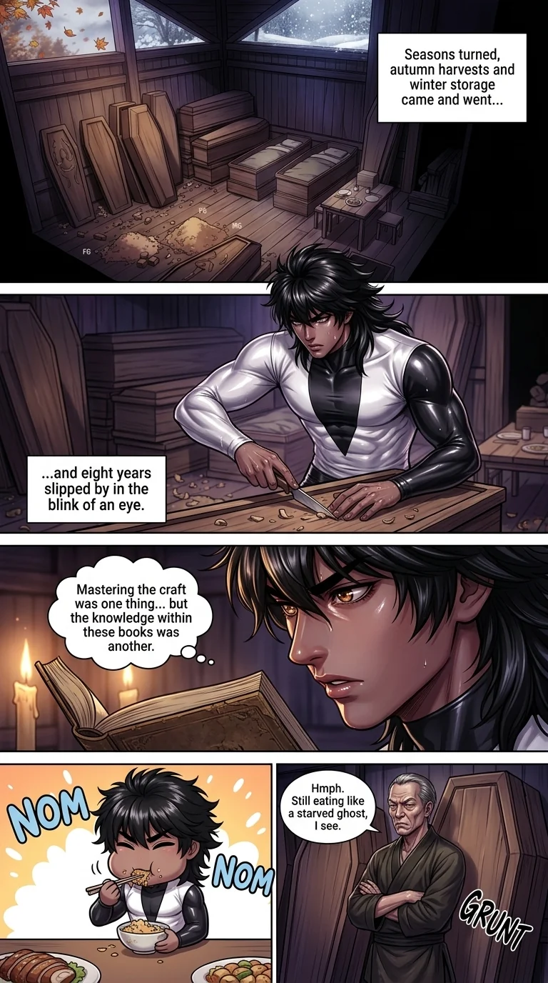 The system gave me immortality, and I survived everyone Chapter 2 Page 8 - AI Generated Manga