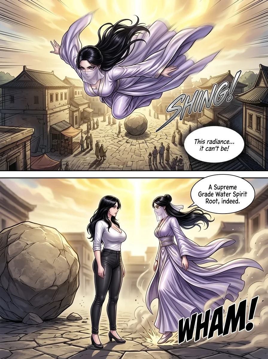 The system gave me immortality, and I survived everyone Chapter 3 Page 15 - AI Generated Manga