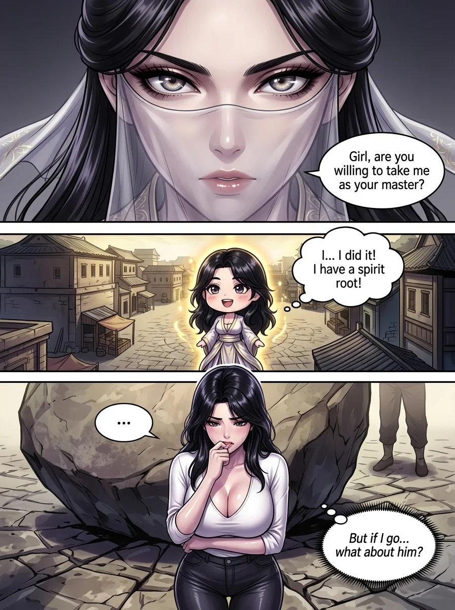 The system gave me immortality, and I survived everyone Chapter 3 Page 16 - AI Generated Manga