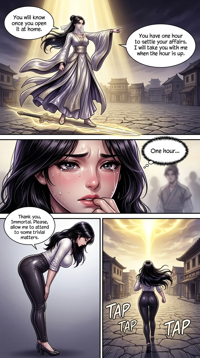 The system gave me immortality, and I survived everyone Chapter 3 Page 19 - AI Generated Manga