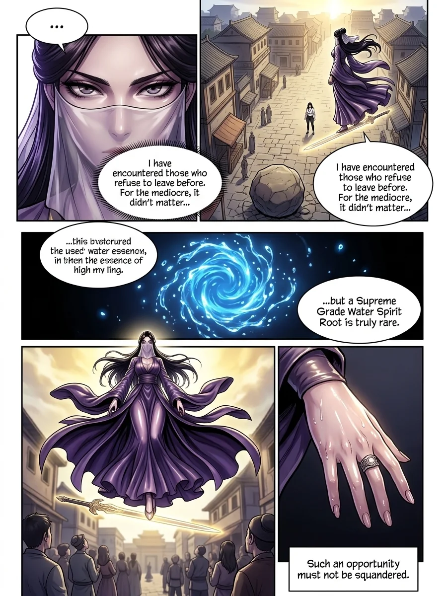 The system gave me immortality, and I survived everyone Chapter 3 Page 20 - AI Generated Manga