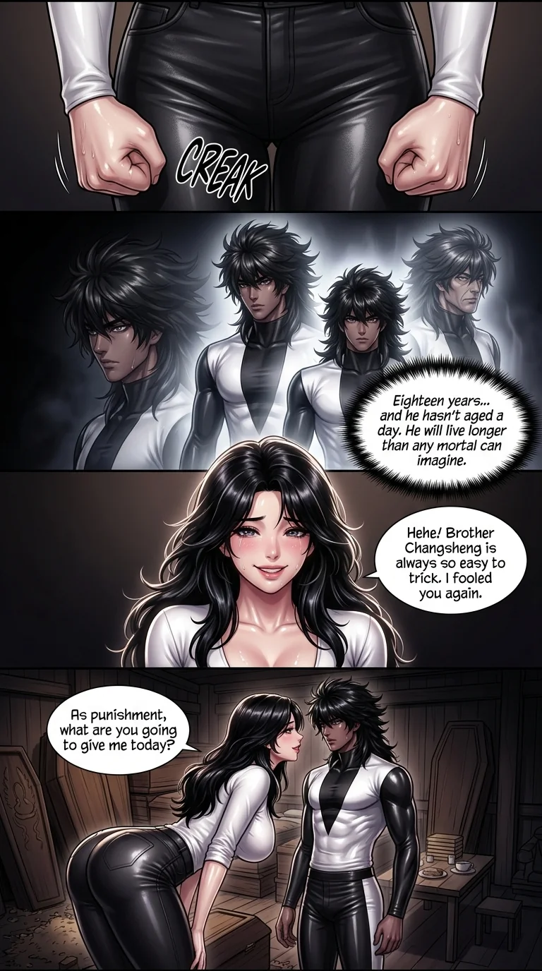 The system gave me immortality, and I survived everyone Chapter 3 Page 5 - AI Generated Manga