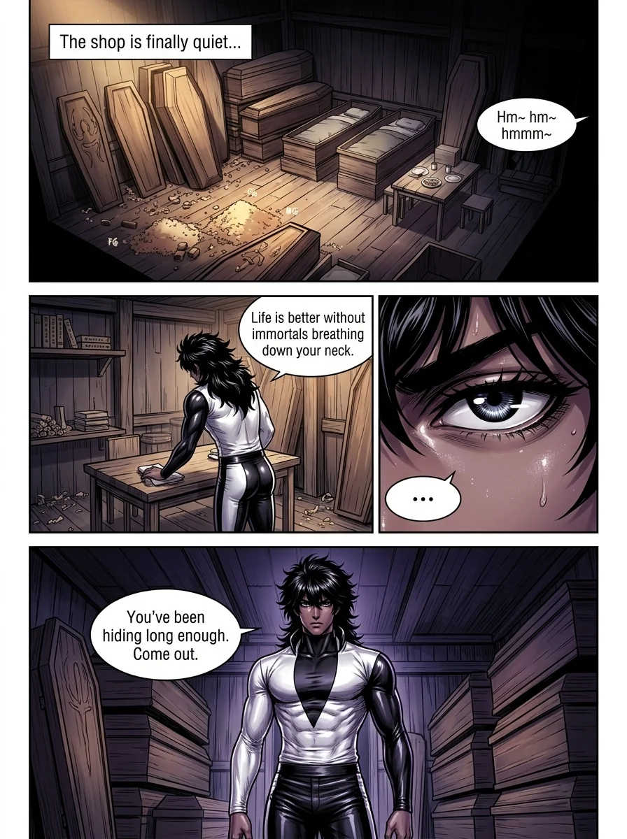 The system gave me immortality, and I survived everyone Chapter 4 Page 12 - AI Generated Manga