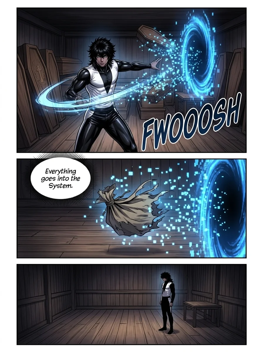 The system gave me immortality, and I survived everyone Chapter 4 Page 15 - AI Generated Manga