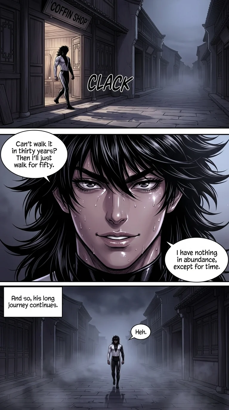 The system gave me immortality, and I survived everyone Chapter 4 Page 17 - AI Generated Manga