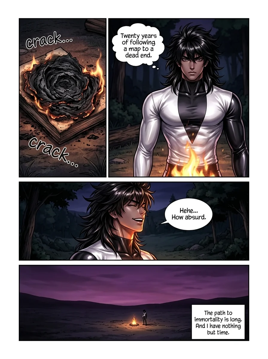 The system gave me immortality, and I survived everyone Chapter 4 Page 26 - AI Generated Manga