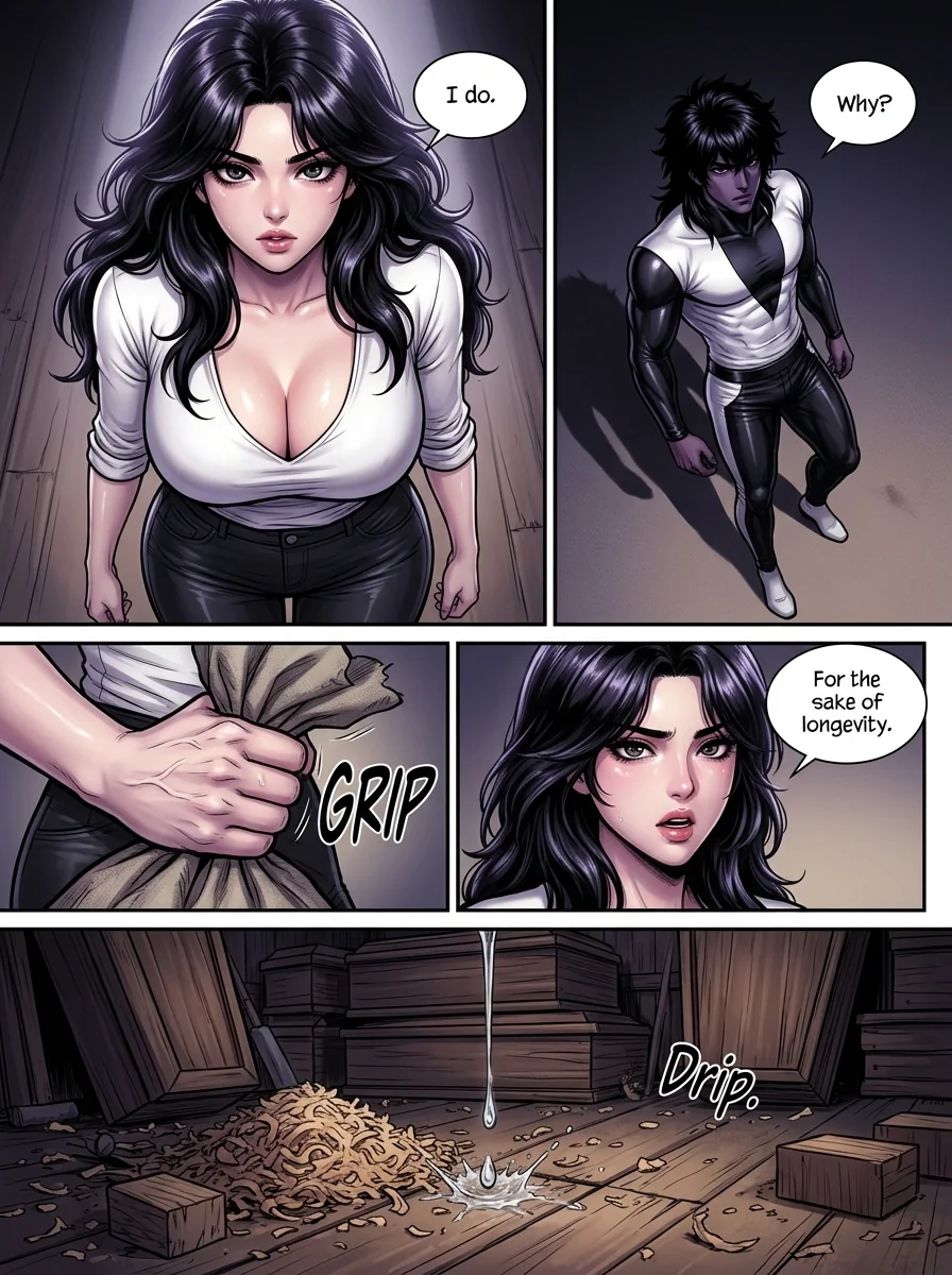 The system gave me immortality, and I survived everyone Chapter 4 Page 2 - AI Generated Manga