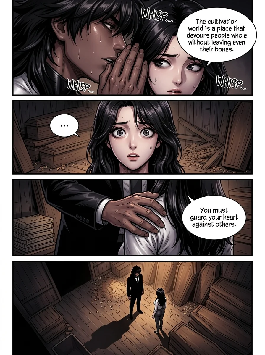 The system gave me immortality, and I survived everyone Chapter 4 Page 5 - AI Generated Manga