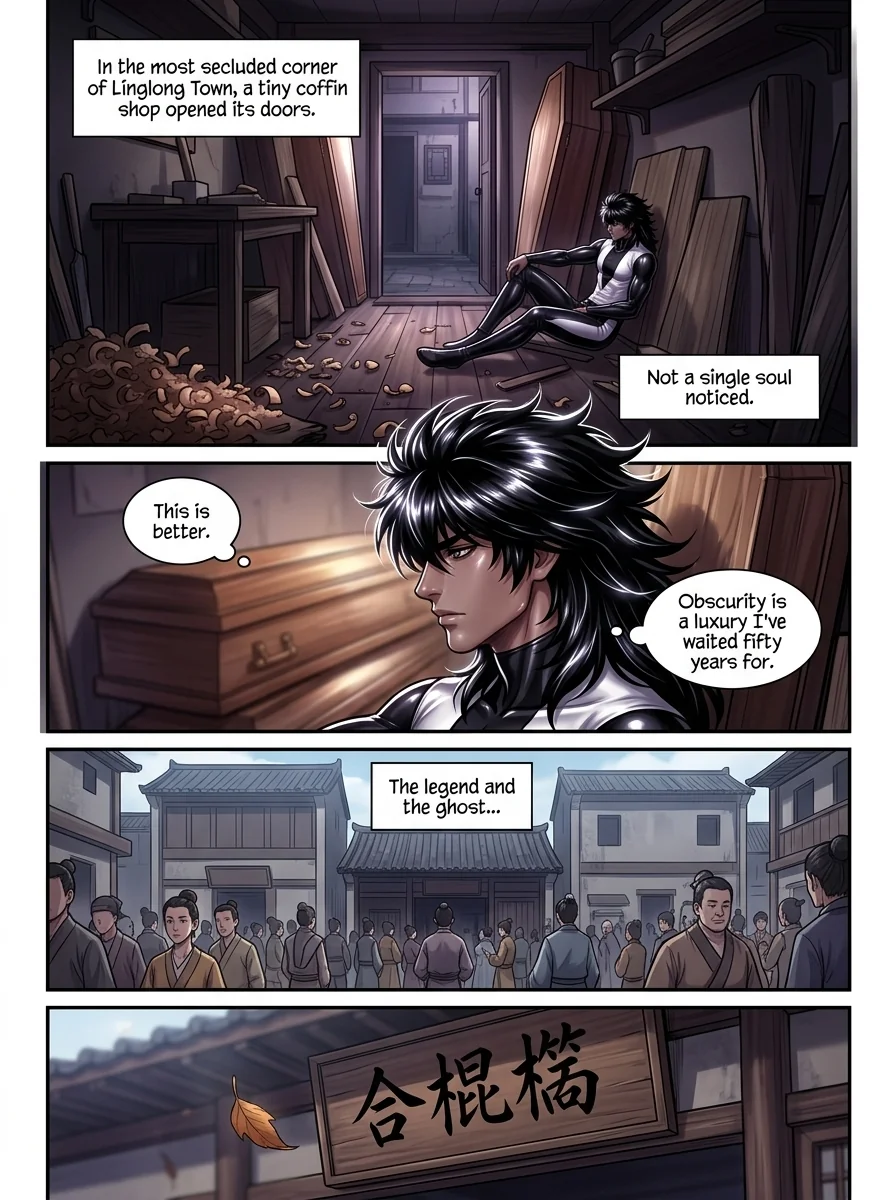 The system gave me immortality, and I survived everyone Chapter 5 Page 10 - AI Generated Manga