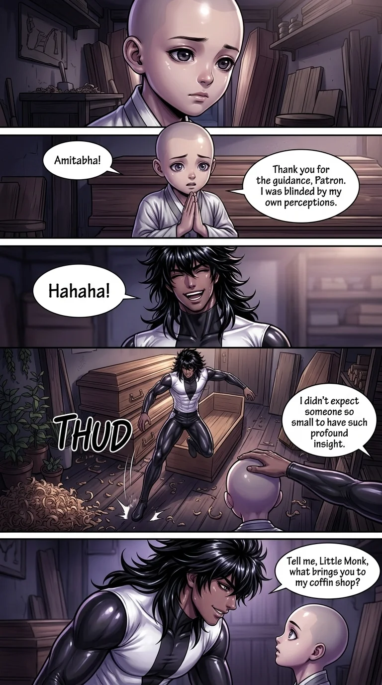 The system gave me immortality, and I survived everyone Chapter 5 Page 13 - AI Generated Manga
