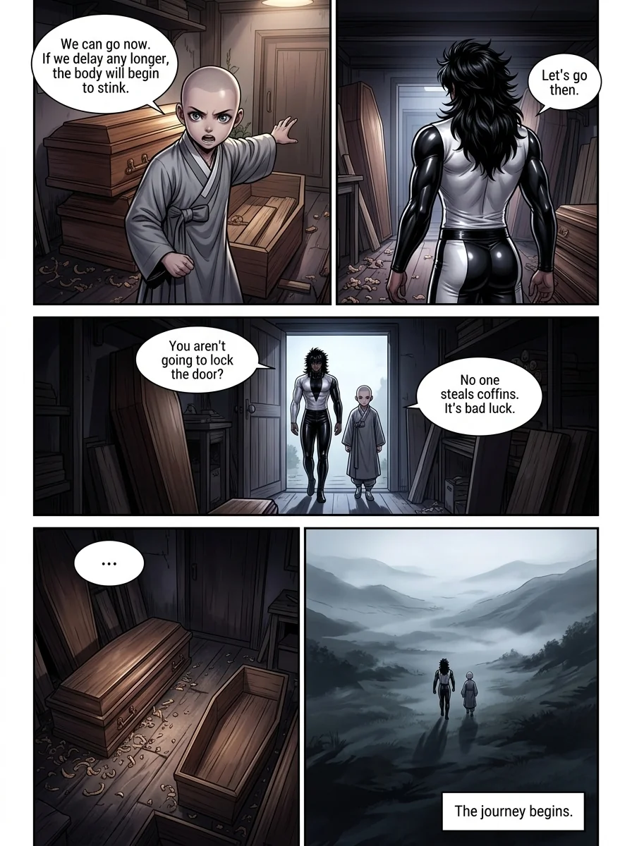 The system gave me immortality, and I survived everyone Chapter 5 Page 16 - AI Generated Manga