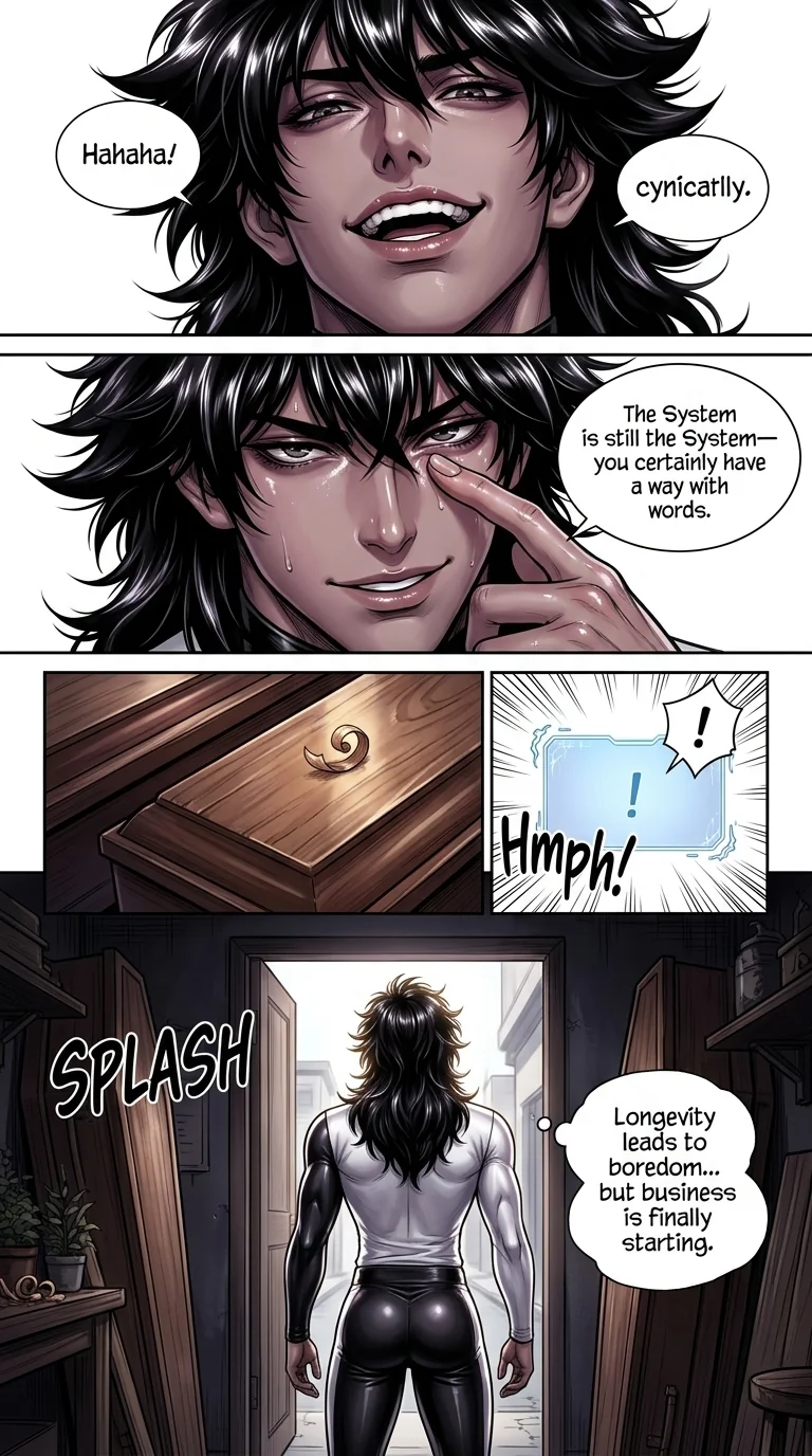 The system gave me immortality, and I survived everyone Chapter 5 Page 2 - AI Generated Manga
