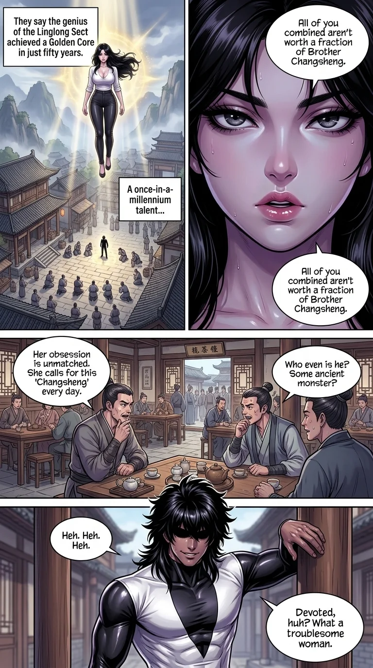 The system gave me immortality, and I survived everyone Chapter 5 Page 8 - AI Generated Manga