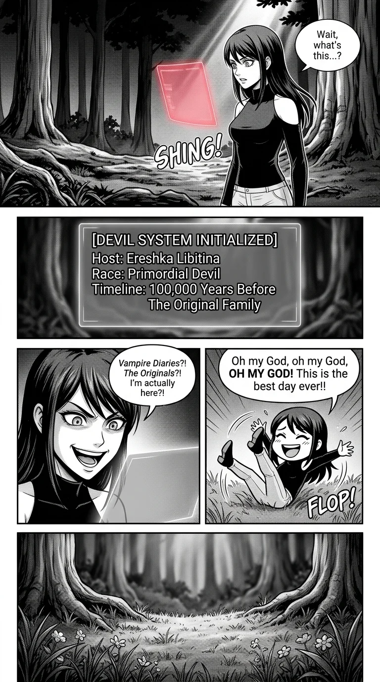 Reborn in TVD with Devil System Chapter 1 Page 2 - AI Generated Manga