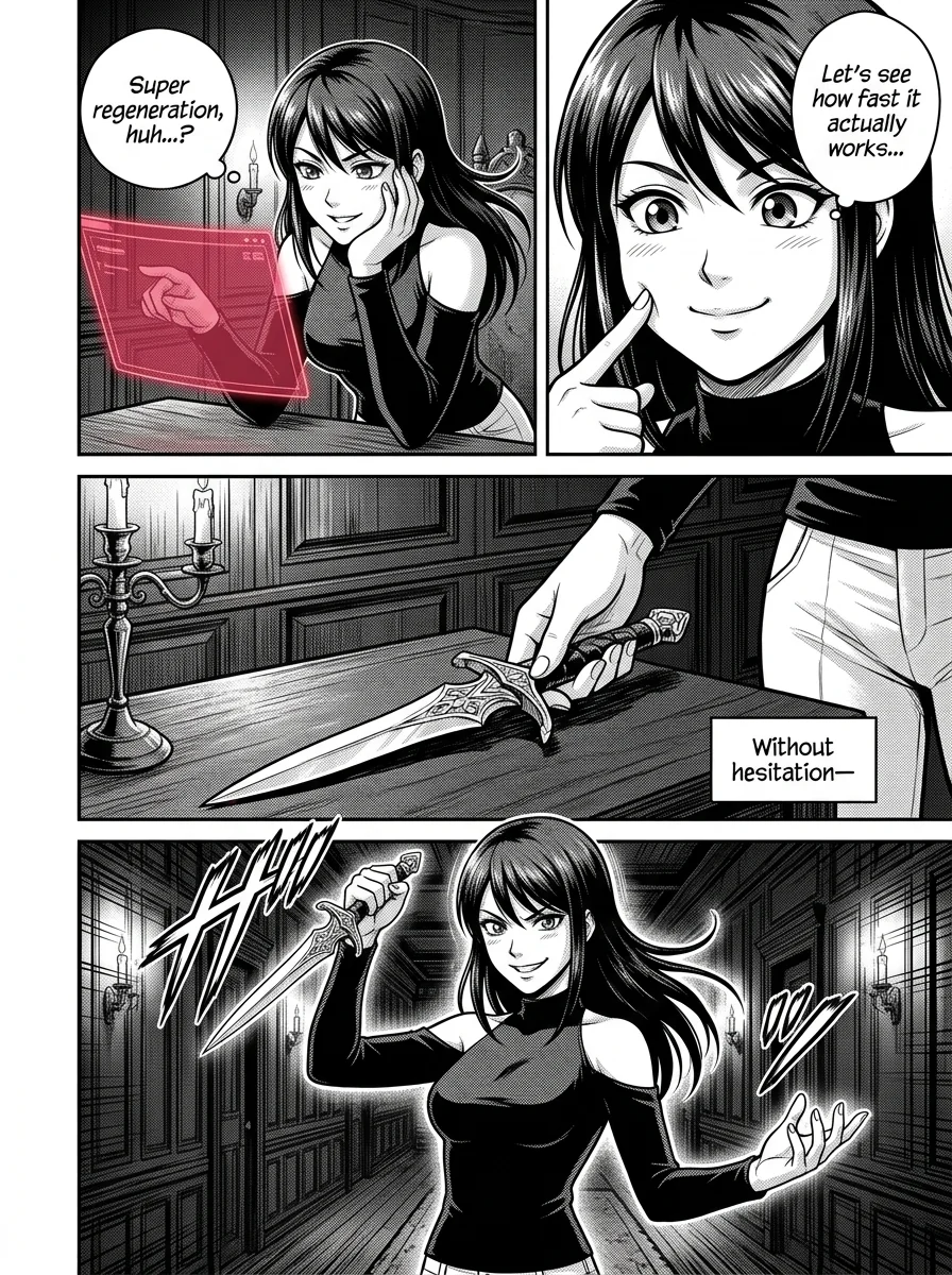 Reborn in TVD with Devil System Chapter 3 Page 8 - AI Generated Manga