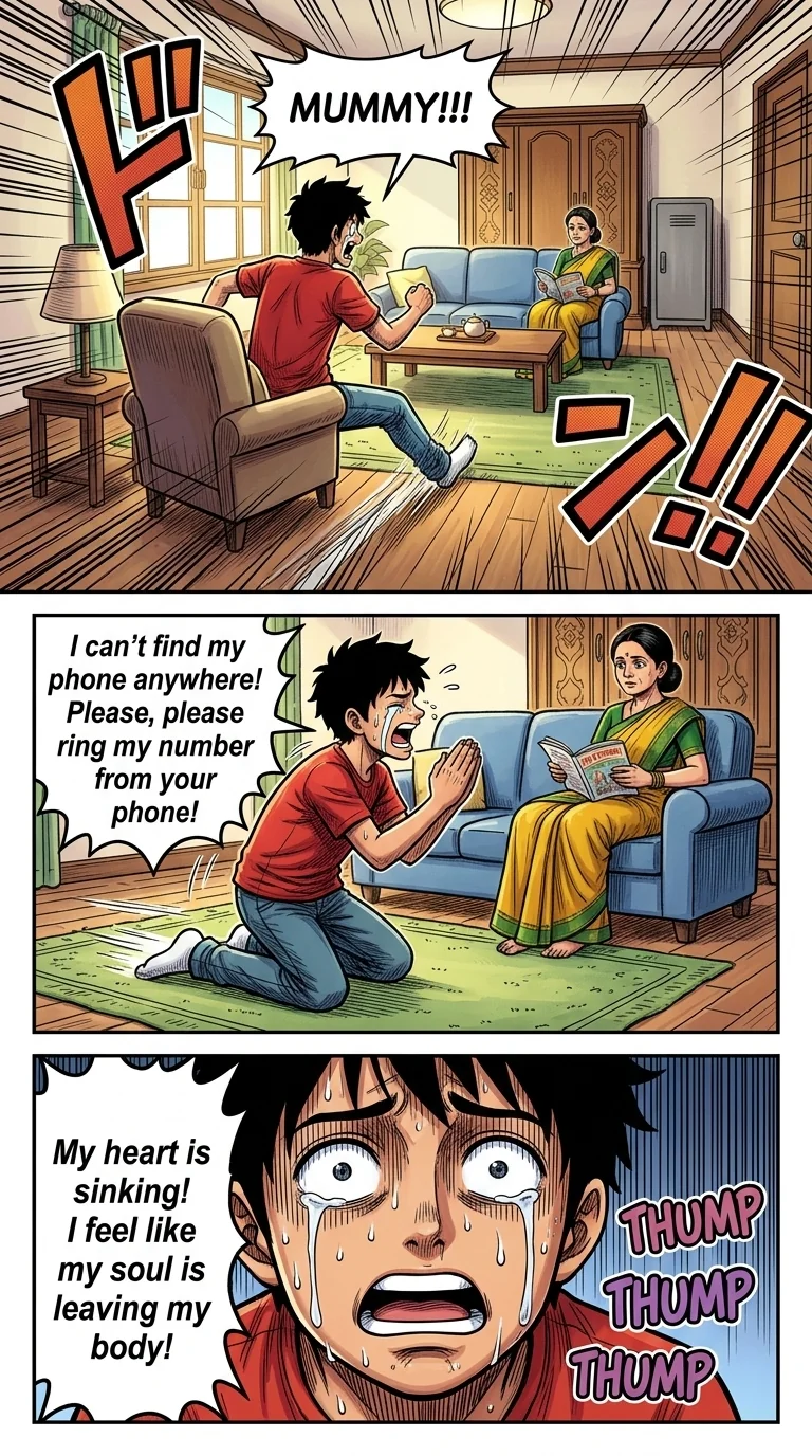 Digital Detox Chapter 1 Page 8 - AI Generated Manga