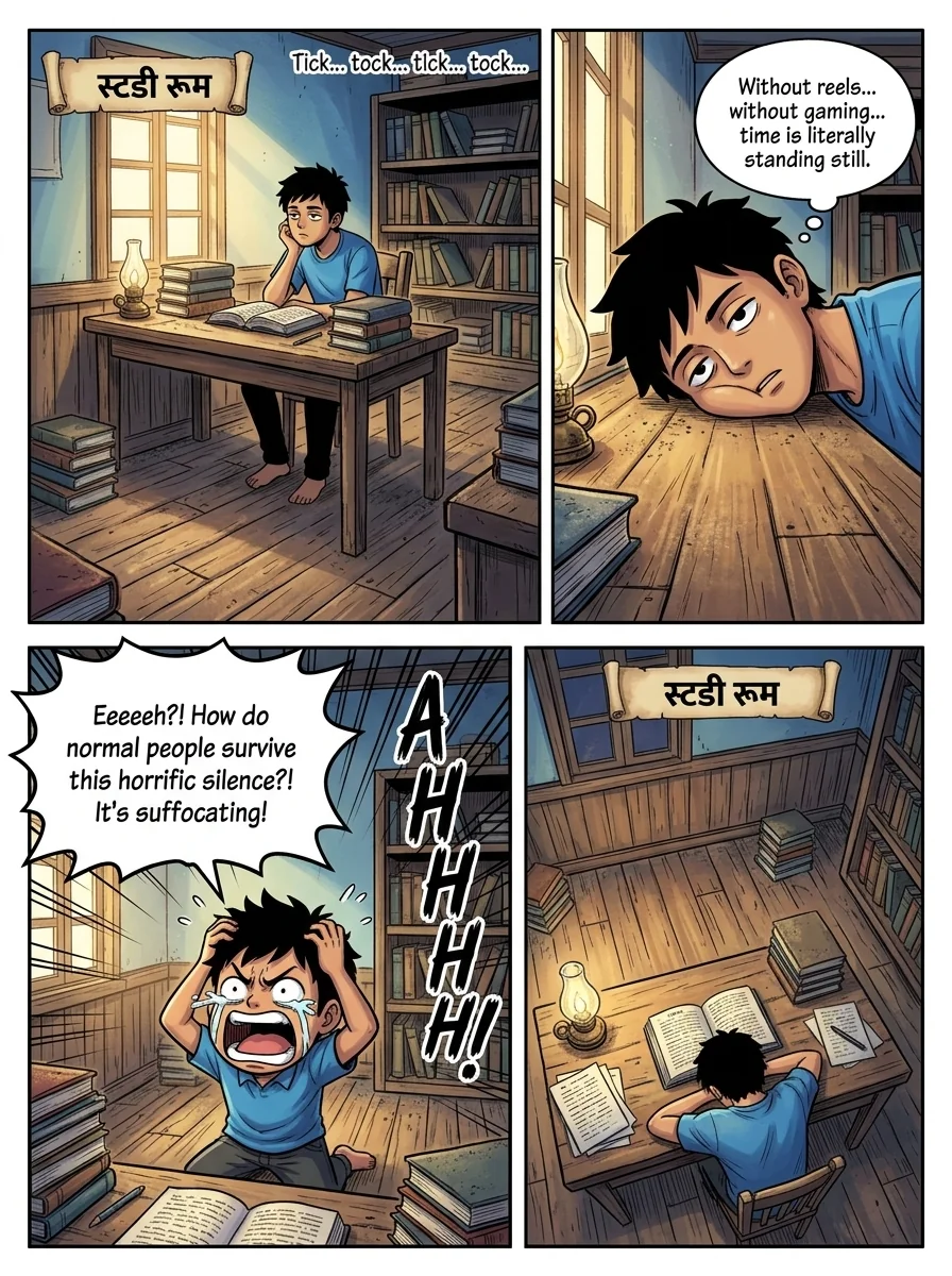 Digital Detox Chapter 2 Page 11 - AI Generated Manga