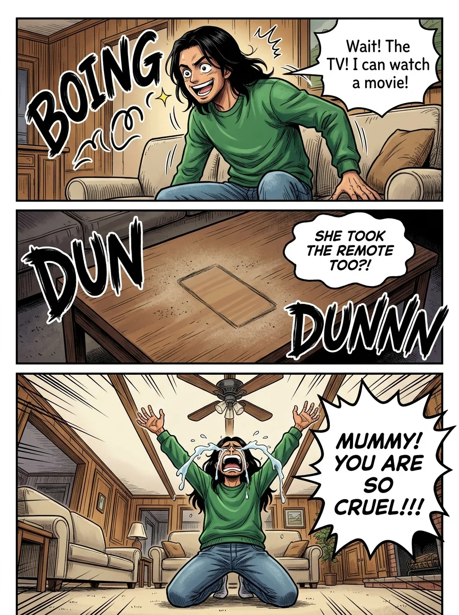 Digital Detox Chapter 2 Page 4 - AI Generated Manga