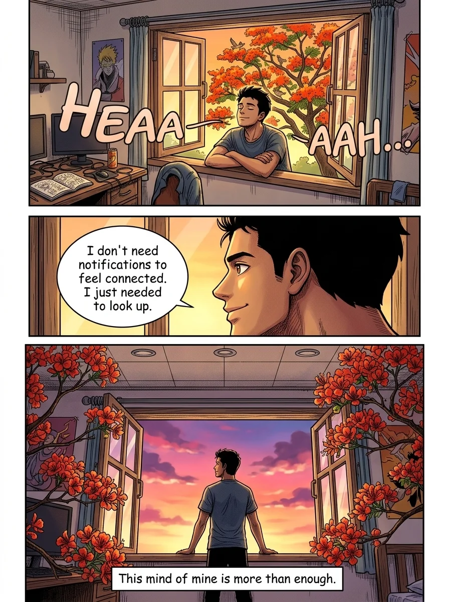 Digital Detox Chapter 3 Page 11 - AI Generated Manga