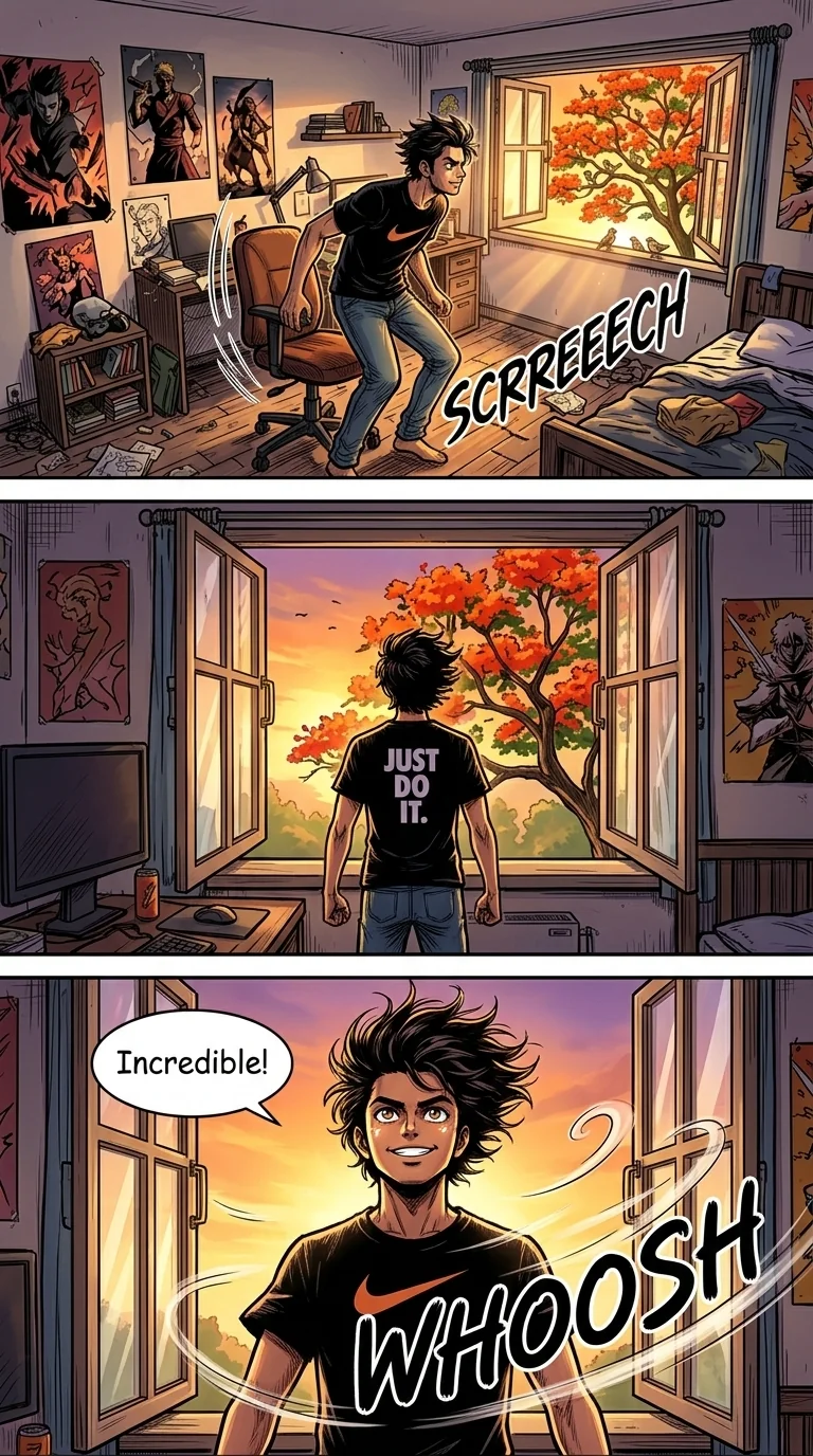 Digital Detox Chapter 3 Page 13 - AI Generated Manga