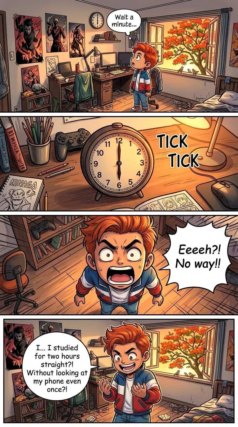 Digital Detox Chapter 3 Page 9 - AI Generated Manga