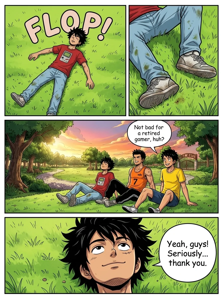 Digital Detox Chapter 4 Page 12 - AI Generated Manga