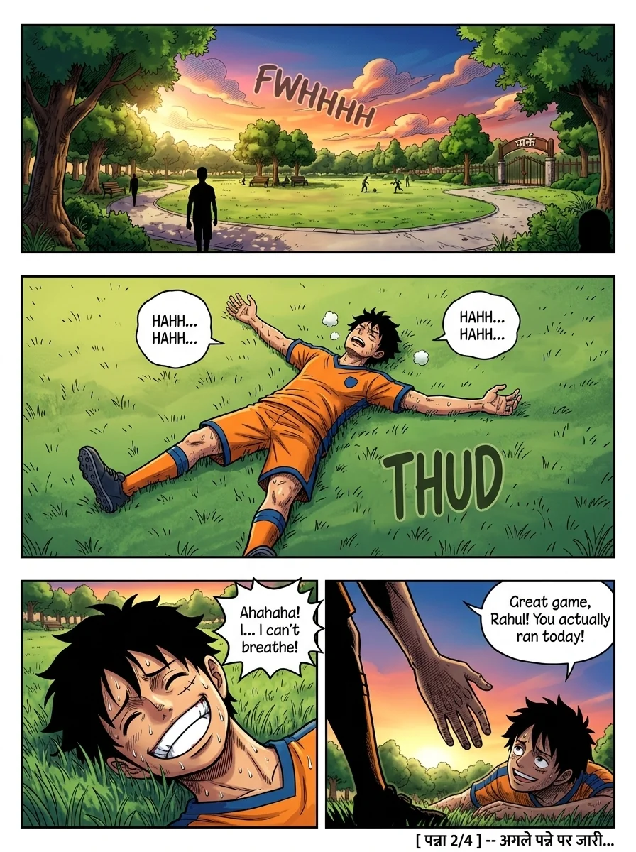 Digital Detox Chapter 4 Page 13 - AI Generated Manga