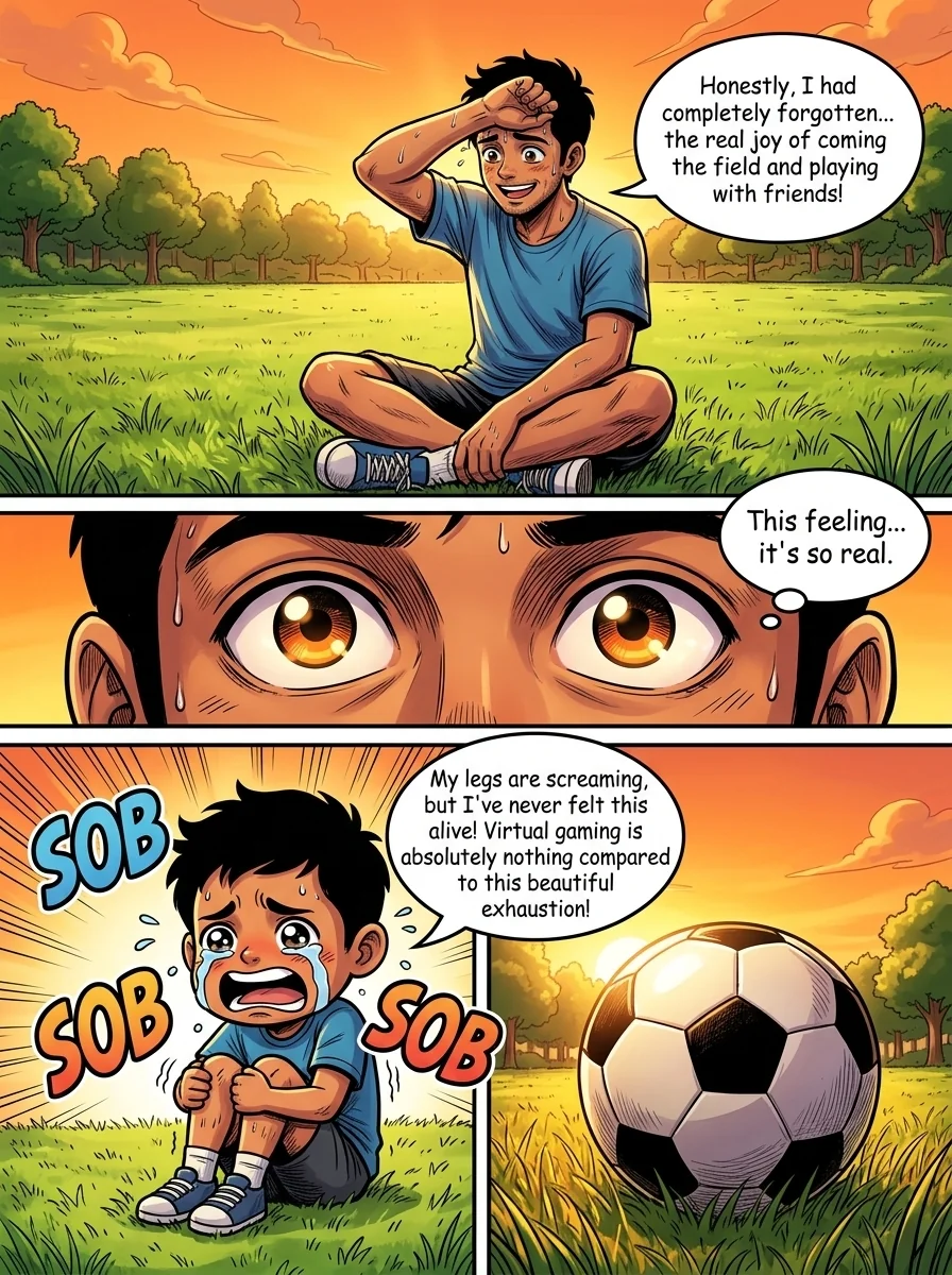Digital Detox Chapter 4 Page 14 - AI Generated Manga