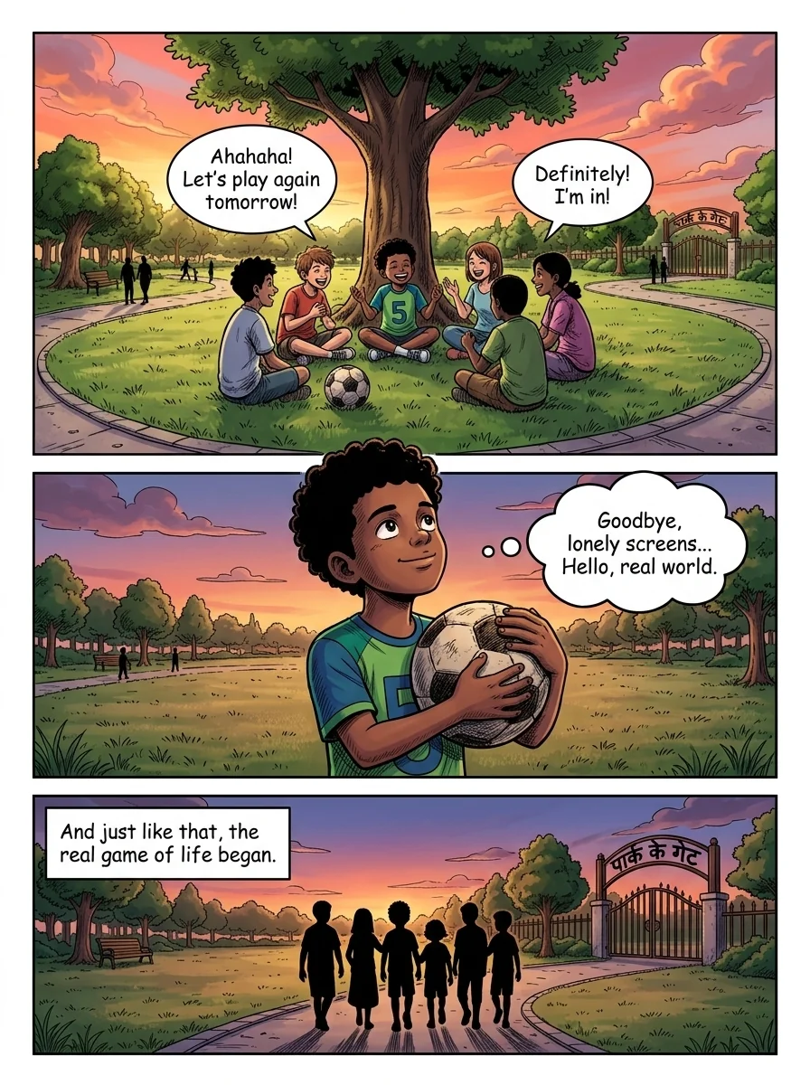 Digital Detox Chapter 4 Page 15 - AI Generated Manga
