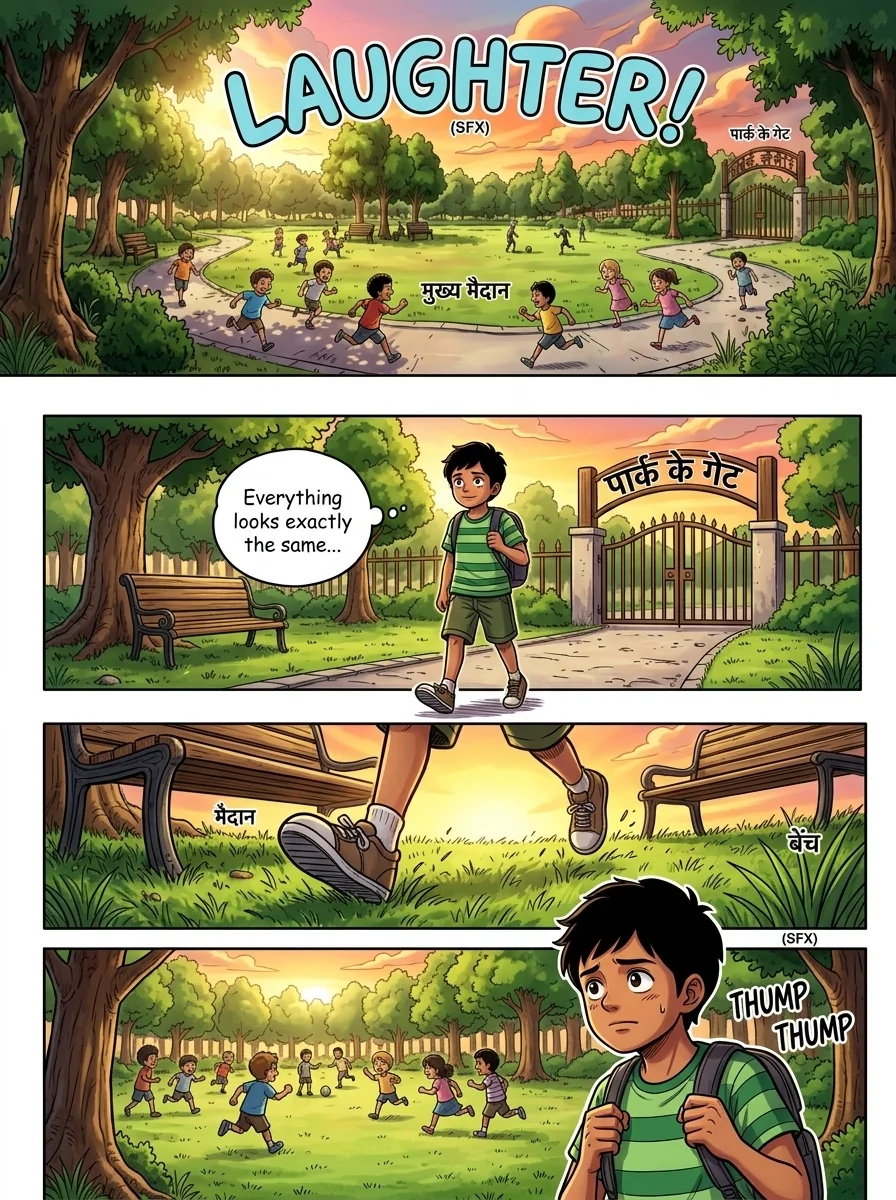 Digital Detox Chapter 4 Page 2 - AI Generated Manga