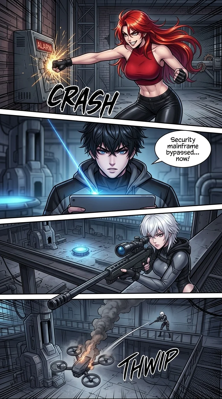 Zero one Chapter 2 Page 17 - AI Generated Manga