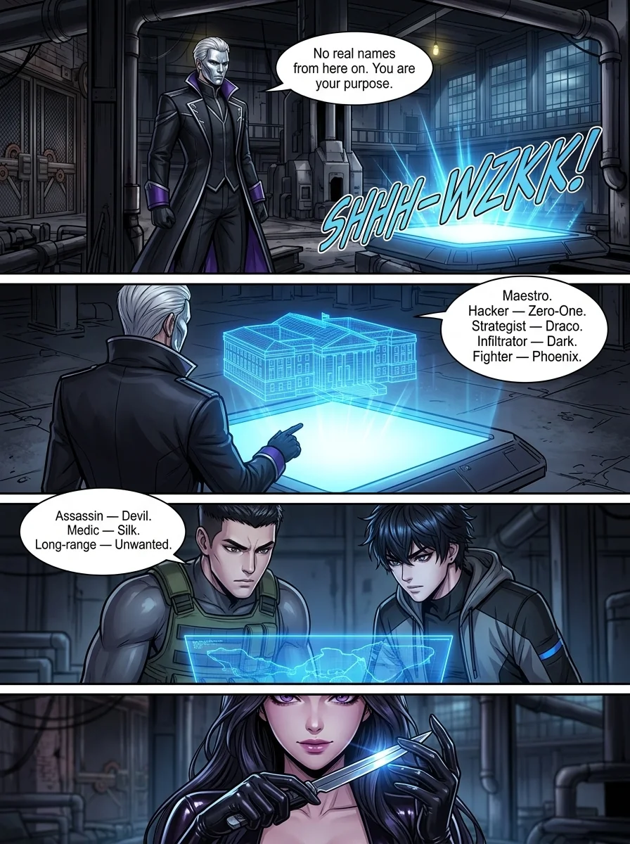 Zero one Chapter 2 Page 6 - AI Generated Manga