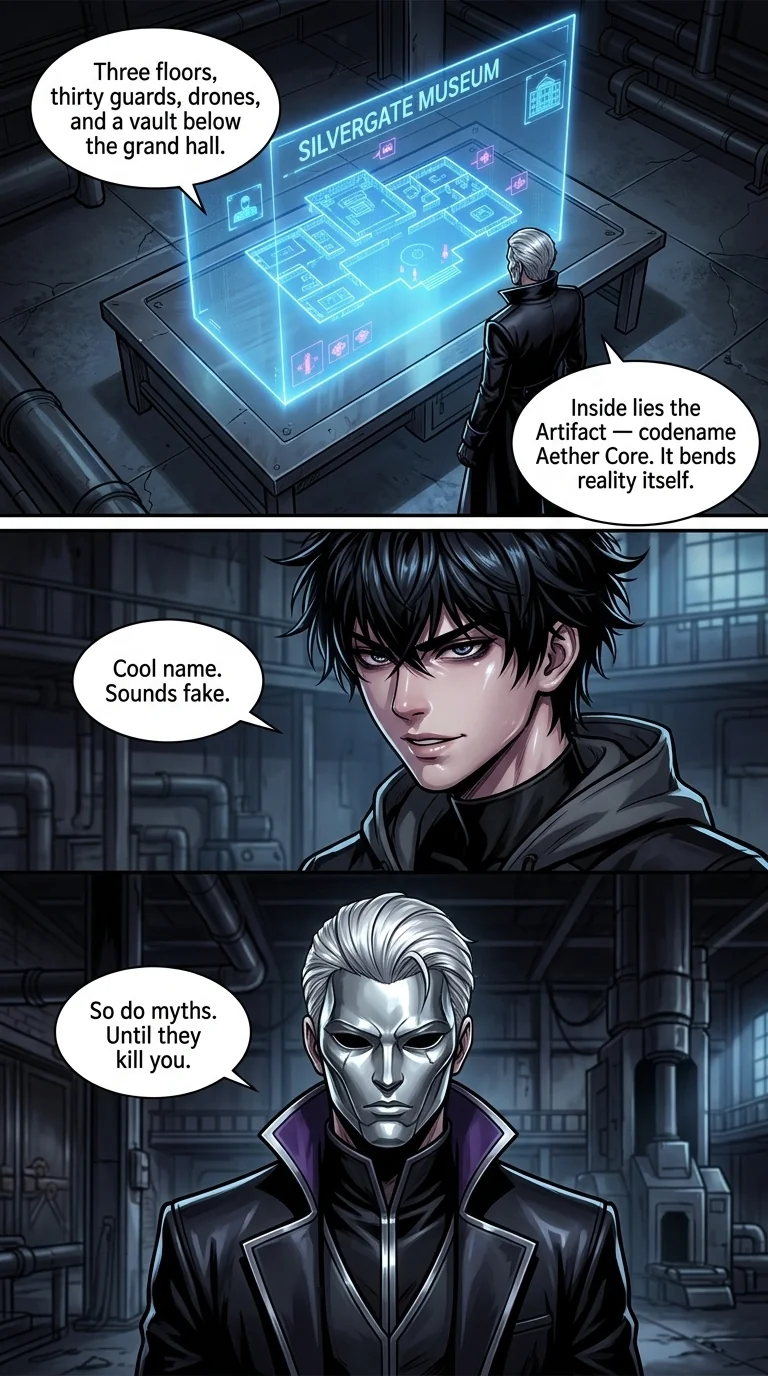 Zero one Chapter 2 Page 8 - AI Generated Manga