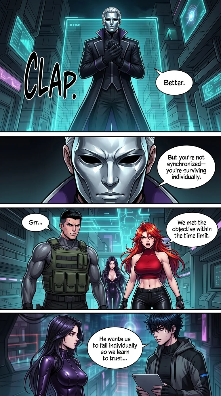 Zero one Chapter 3 Page 6 - AI Generated Manga