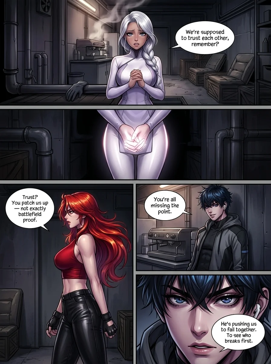 Zero one Chapter 3 Page 8 - AI Generated Manga