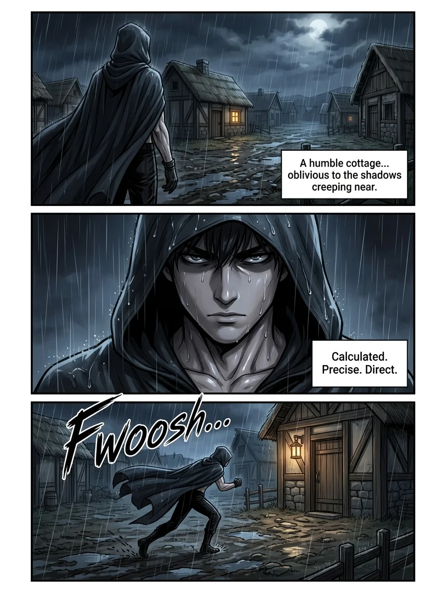 One Man's Will Chapter 1 Page 4 - AI Generated Manga