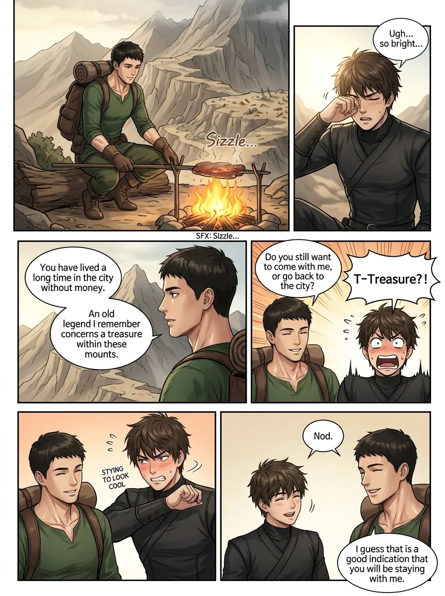 One Man's Will Chapter 3 Page 12 - AI Generated Manga