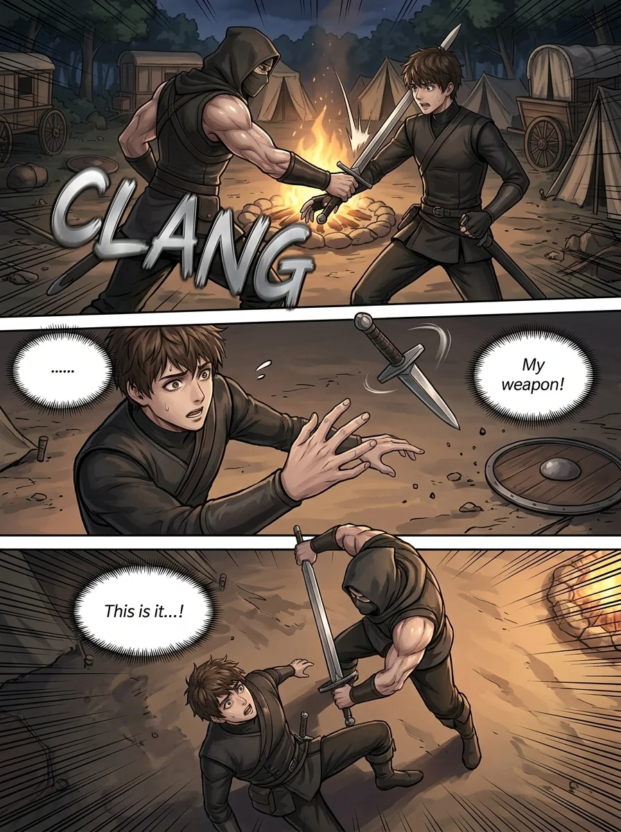 One Man's Will Chapter 4 Page 25 - AI Generated Manga