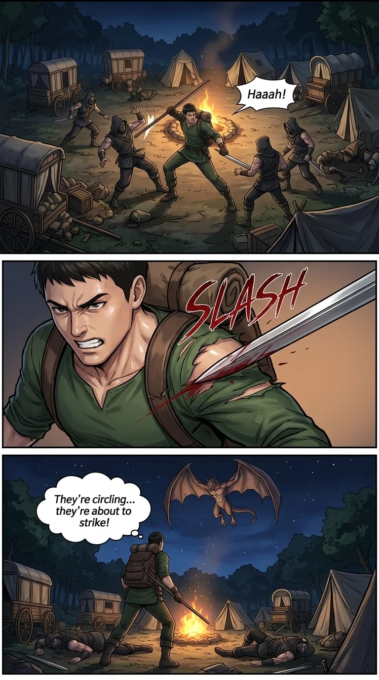 One Man's Will Chapter 4 Page 27 - AI Generated Manga