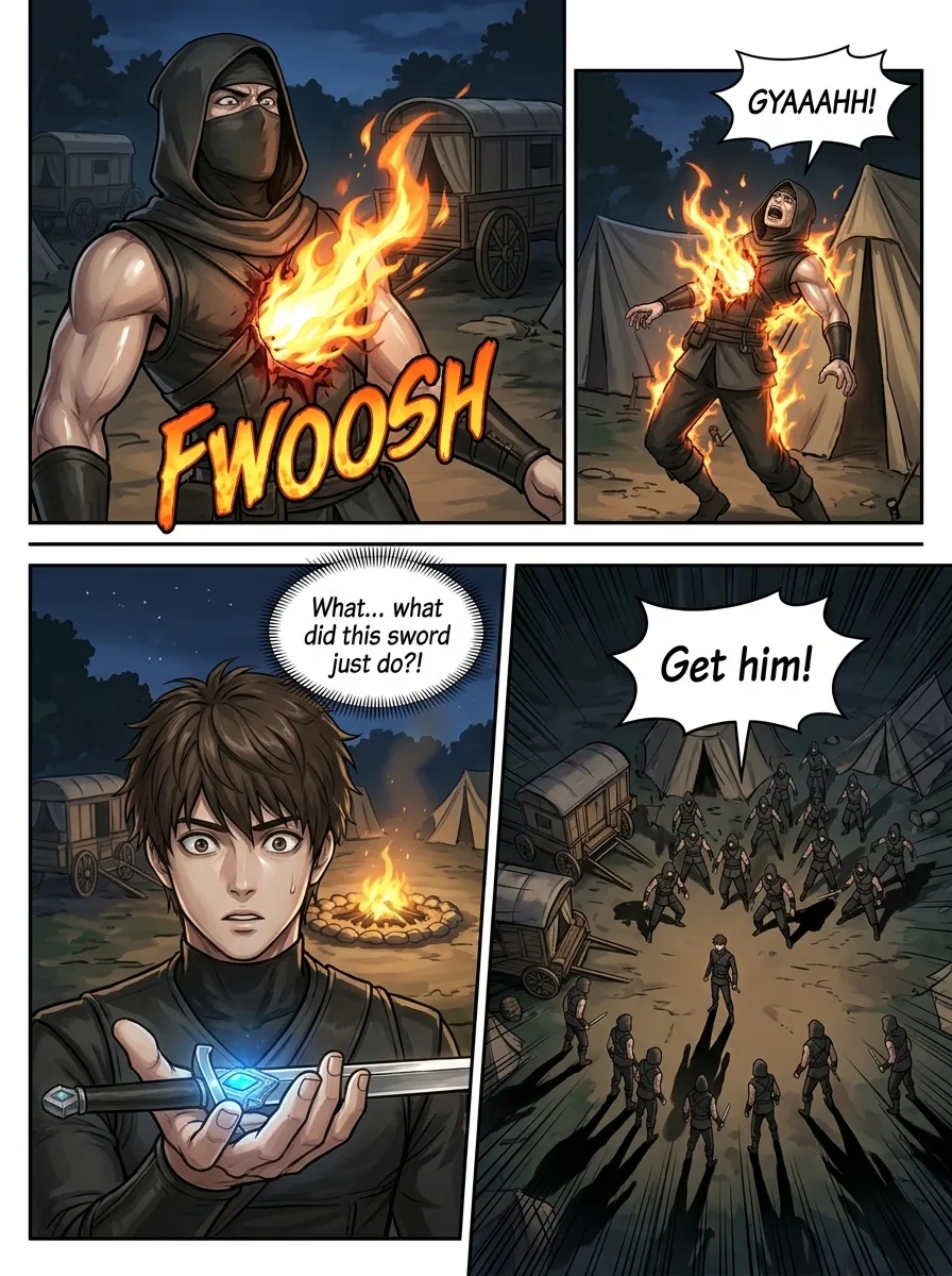 One Man's Will Chapter 4 Page 29 - AI Generated Manga