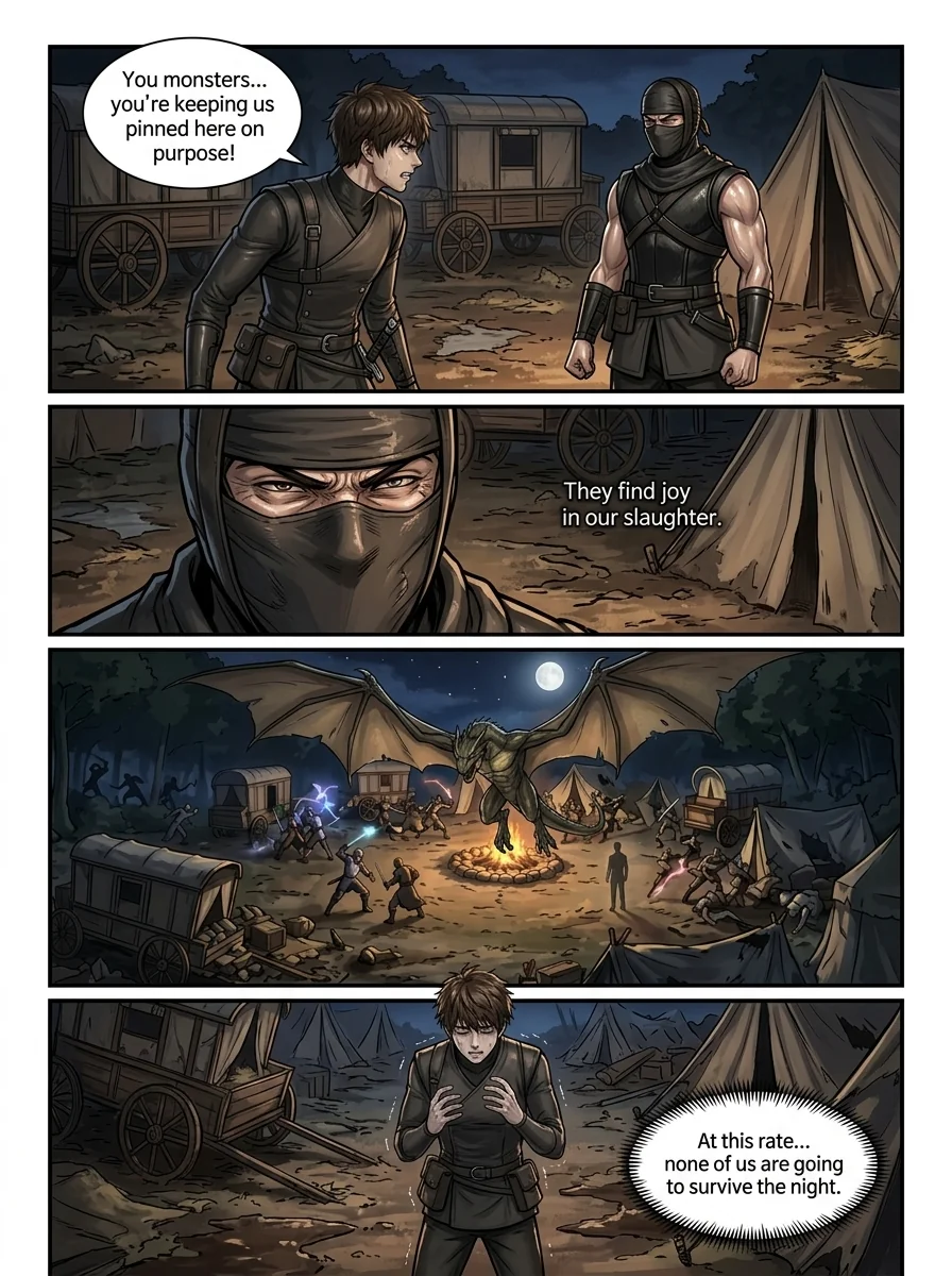 One Man's Will Chapter 4 Page 33 - AI Generated Manga